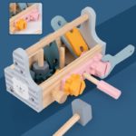 Montessori wooden tool box