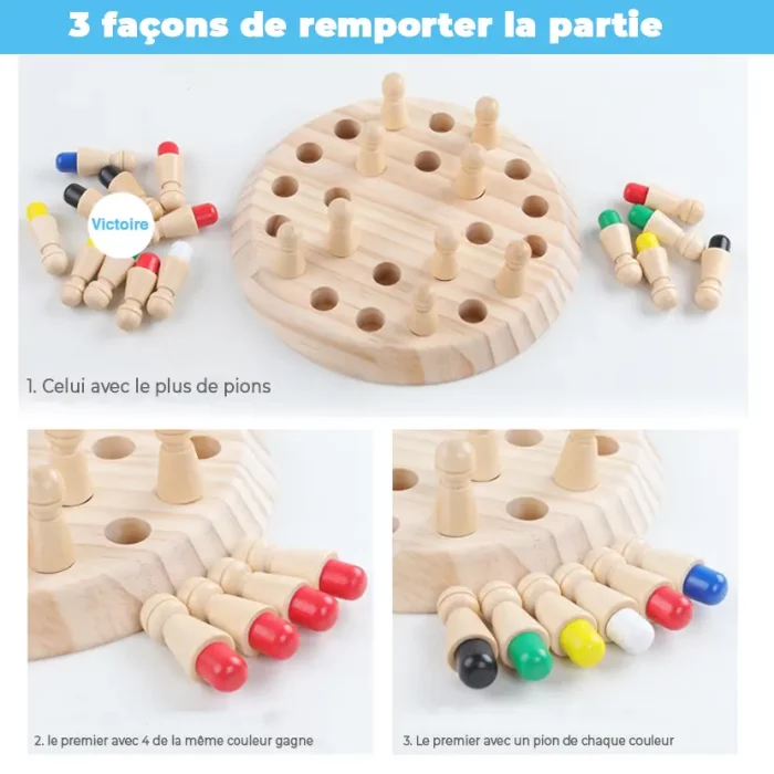 Montessori pawn set with 3 replacement pieces. -> Montessori pawn set with 3 replacement sheets for the Montessori pawn set.