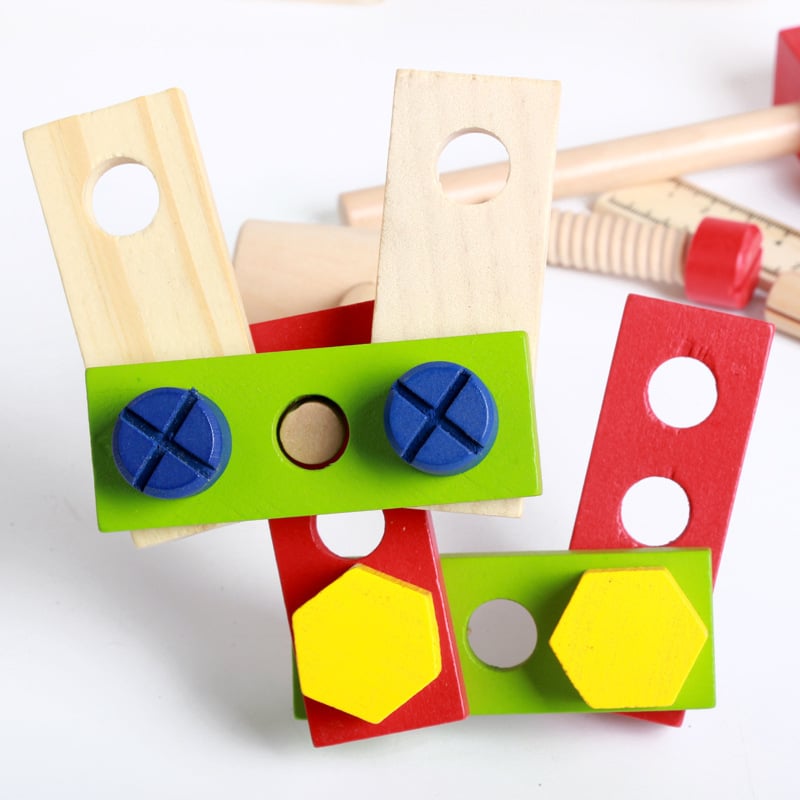 Malette De Bricolage En Bois Pour Enfants - Les Jeux Montessori