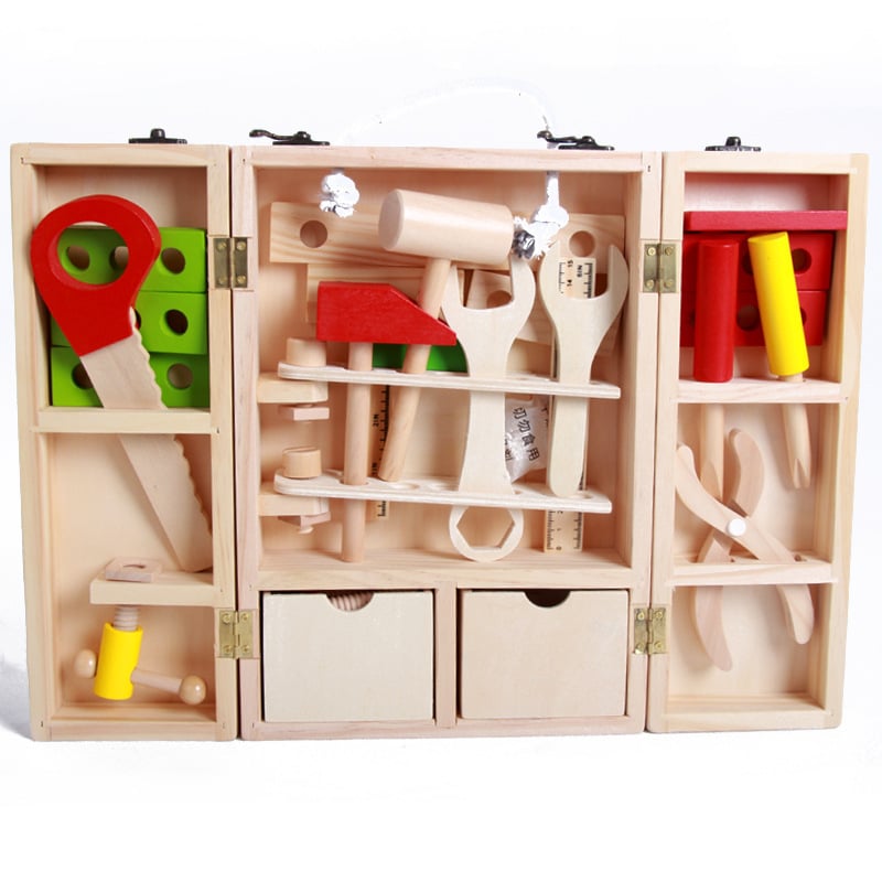 Outils enfant : Malette bricolage jouet - Jouet Malette Montessori