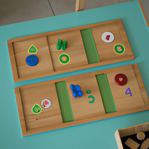 Montessori-Spiele 3 Jahre
