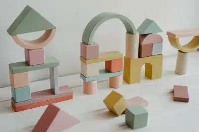 Pastel building sets