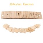 Ein Set von Montessori Holzschablonen für Kinder - 20 Stück.